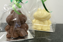 White and Milk Chocolate Frogs