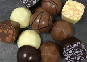 A selection of Chocolates